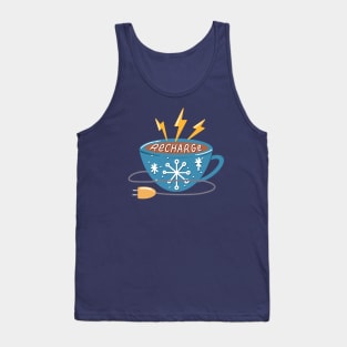 Recharge Coffee Cup Tank Top